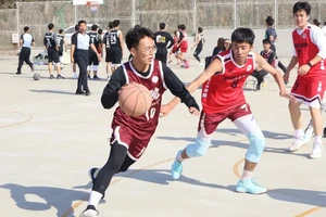 大学篮球校队训练视频